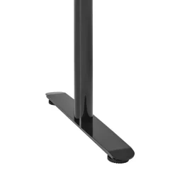 Leen Bakker DESTINAS - Sta-bureau - Zwart/Lichtbruin - 120 x 72 cm - Vezelplaat