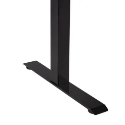 Bureaus-Leen Bakker DESTINES - Sta-bureau - Zwart/Lichtbruin - 120 x 72 cm - Vezelplaat