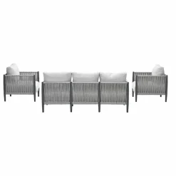 Garden Impressions Diamo loungeset - 3-delig - carbon black - grey sand - valley sand