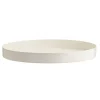 Dienbladen-Leen Bakker Dienblad Fenno decoratief - crèmekleurig metaal - Ø30 cm