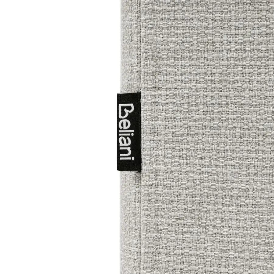 Beliani DINAN - Eenpersoonsbed - Lichtbeige - 90 x 200 cm - Polyester