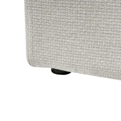 Beliani DINAN - Eenpersoonsbed - Lichtbeige - 90 x 200 cm - Polyester