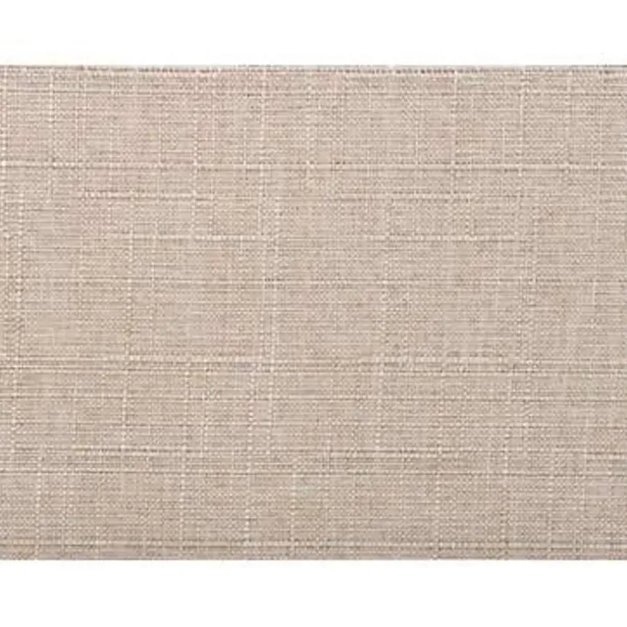 2-Persoons Bedden-Beliani DINAN - Tweepersoonsbed - Beige - 140 x 200 cm - Polyester