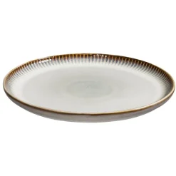 Leen Bakker Dinerbord Camille - beige - stoneware - Ø25,5 cm