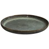 Leen Bakker Dinerbord Emma - groen - stoneware - Ø27 cm