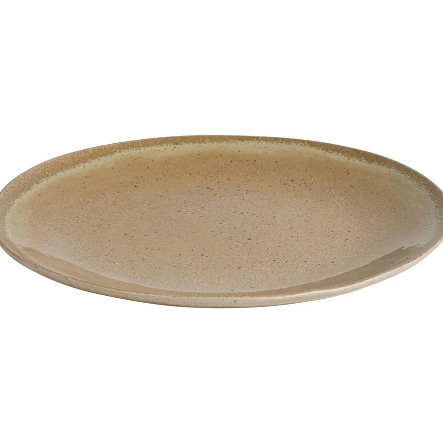 Leen Bakker Dinerbord Nora bruin stoneware Ø26,5 cm