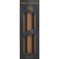 Leen Bakker Dinerkaars Winterwarm bruin - 6 stuks