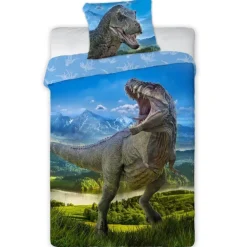 Jurassic World Dinosaurus Dekbedovertrek T-Rex - Eenpersoons - 140 x 200 cm - Katoen