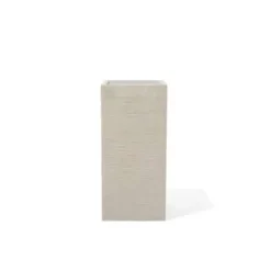 Beliani DION - Bloempot - Lichtbeige - Klei-vezelmengsel