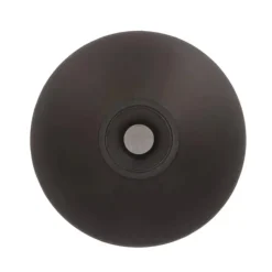 DK Design Bloemenvaas rond model - mat zwart - D13 x H15 cm
