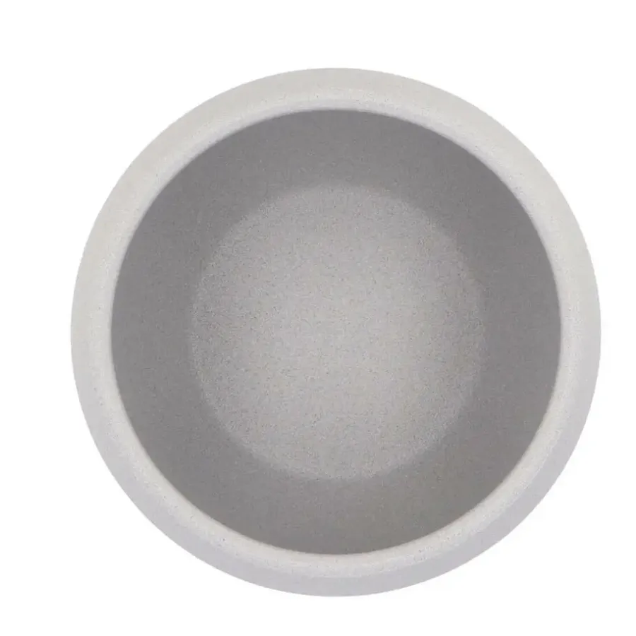 Bloempotten Voor Binnen-DK Design Plantenpot - Vinci - lichtgrijs mat - D13 x H14 cm