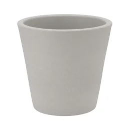 DK Design plantenpot - Vinci - lichtgrijs mat - D16 x H18 cm