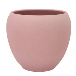 Bloempotten Voor Binnen-DK Design Plantenpot Vinci - lichtroze mat - D24 x H27 cm