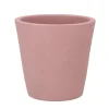 Bloempotten|Bloempotten Voor Binnen-DK Design Plantenpot Vinci - lichtroze mat - D16 x H18 cm