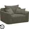 Loveseats-Leen Bakker Draaibare Loveseat Elsa - stof Eden - mokka