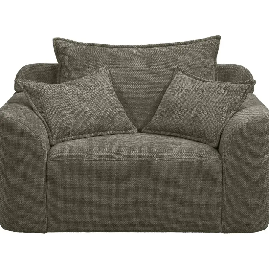 Loveseats-Leen Bakker Draaibare Loveseat Elsa - stof Eden - mokka