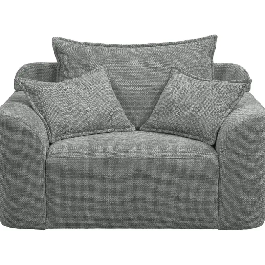 Loveseats-Leen Bakker Draaibare Loveseat Elsa - stof Eden - grijs