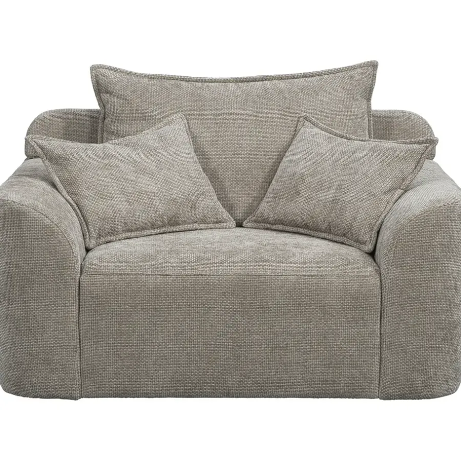 Loveseats-Leen Bakker Draaibare Loveseat Elsa - stof Eden - taupe