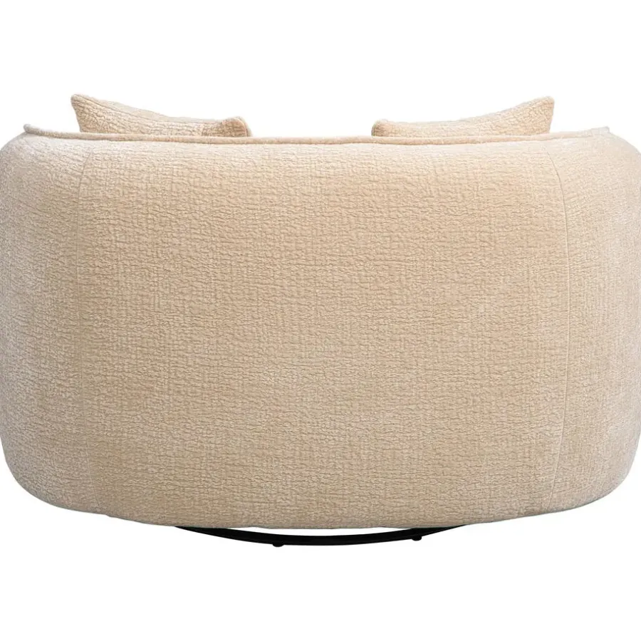 Leen Bakker Draaibare Loveseat Enzio - stof Elephant - beige