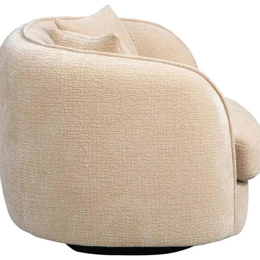 Leen Bakker Draaibare Loveseat Enzio - stof Elephant - beige