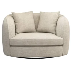 Loveseats-Leen Bakker Draaibare Loveseat Enzio - stof Wandy - champagne