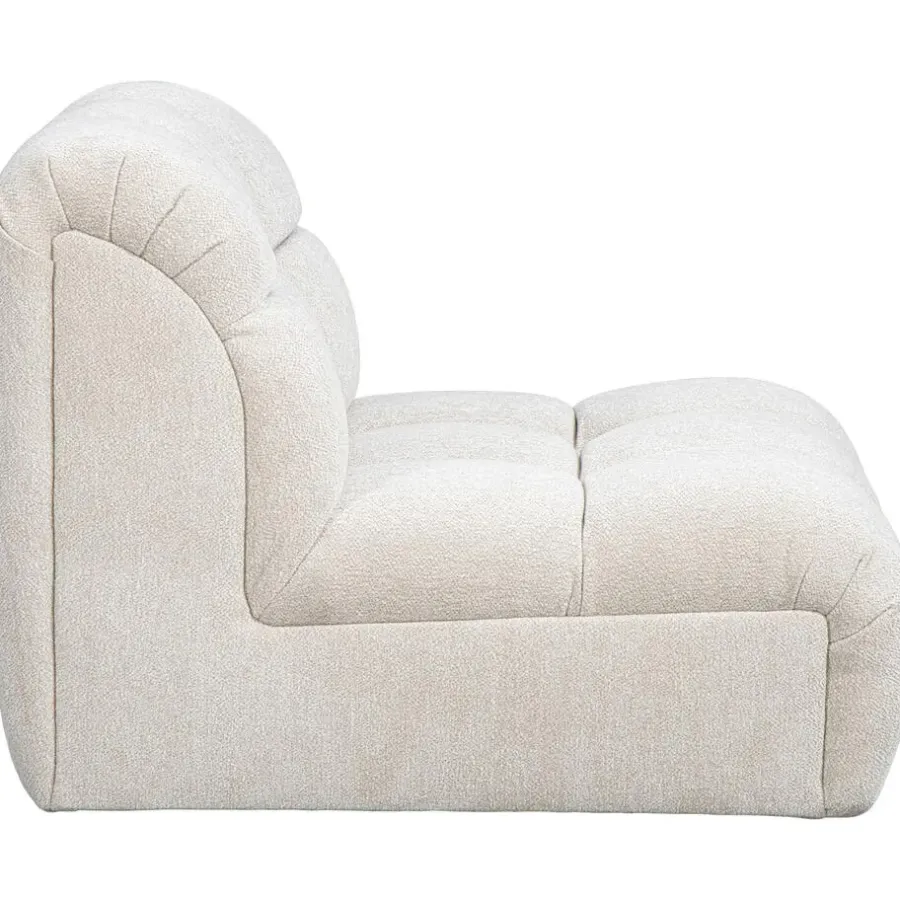 Leen Bakker Draaifauteuil Beau - stof Raven - beige