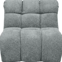 Fauteuils-Leen Bakker Draaifauteuil Beau - stof Raven - grijs