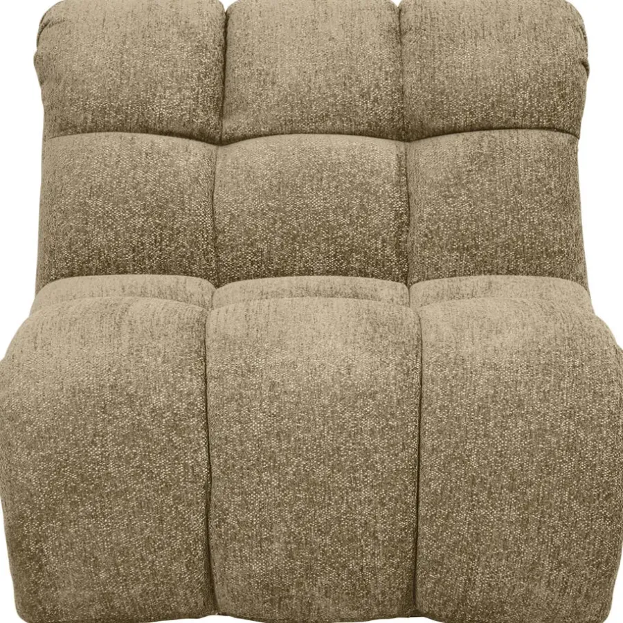 Leen Bakker Draaifauteuil Beau - stof Raven - taupe
