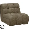 Leen Bakker Draaifauteuil Beau - stof Raven - bruin