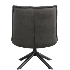 Fauteuils-Leen Bakker Draaifauteuil Clayton - antraciet