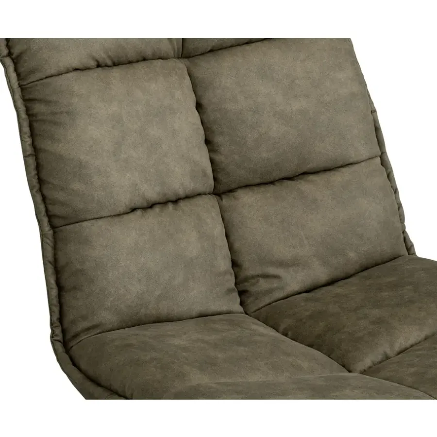 Fauteuils-Leen Bakker Draaifauteuil Clayton - groen