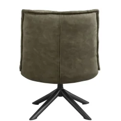 Fauteuils-Leen Bakker Draaifauteuil Clayton - groen