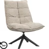 Leen Bakker Draaifauteuil Clayton - taupe