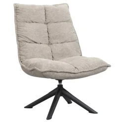 Leen Bakker Draaifauteuil Clayton - taupe