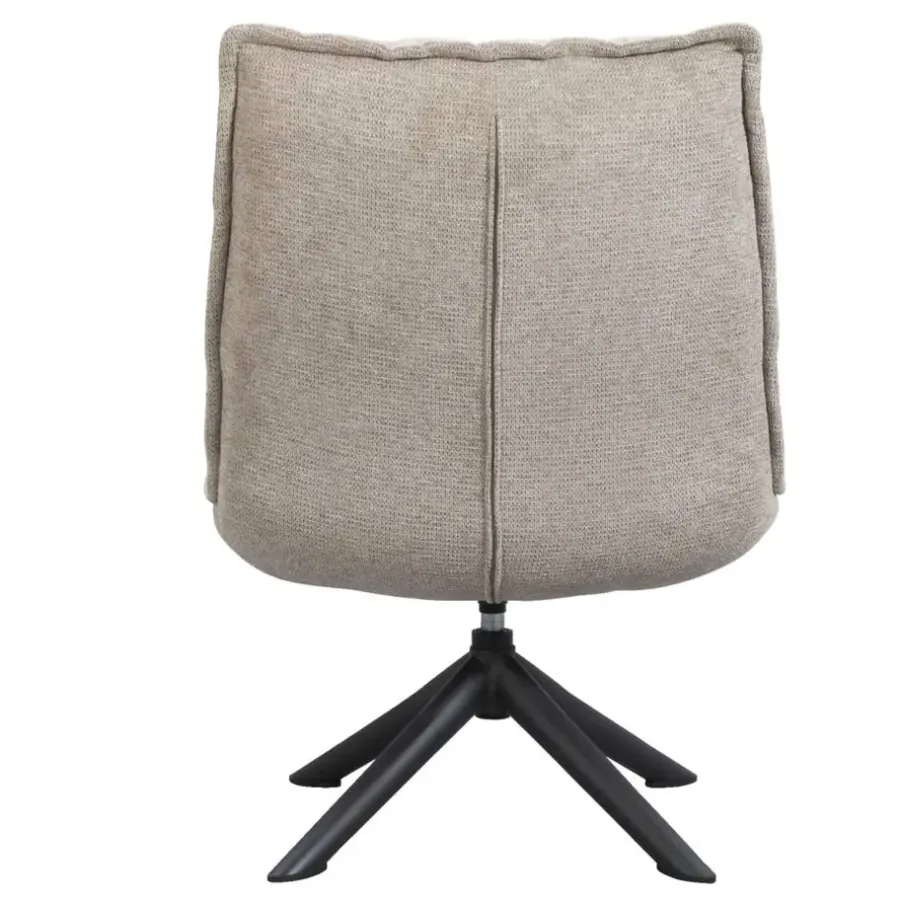 Leen Bakker Draaifauteuil Clayton - taupe