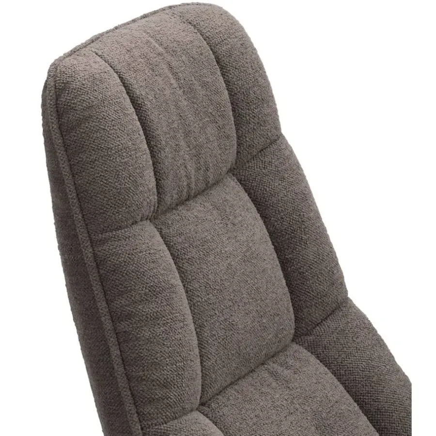 Leen Bakker Draaifauteuil Emily - donkerbruin