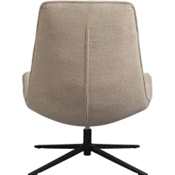 Fauteuils-Leen Bakker Draaifauteuil Emily - zand