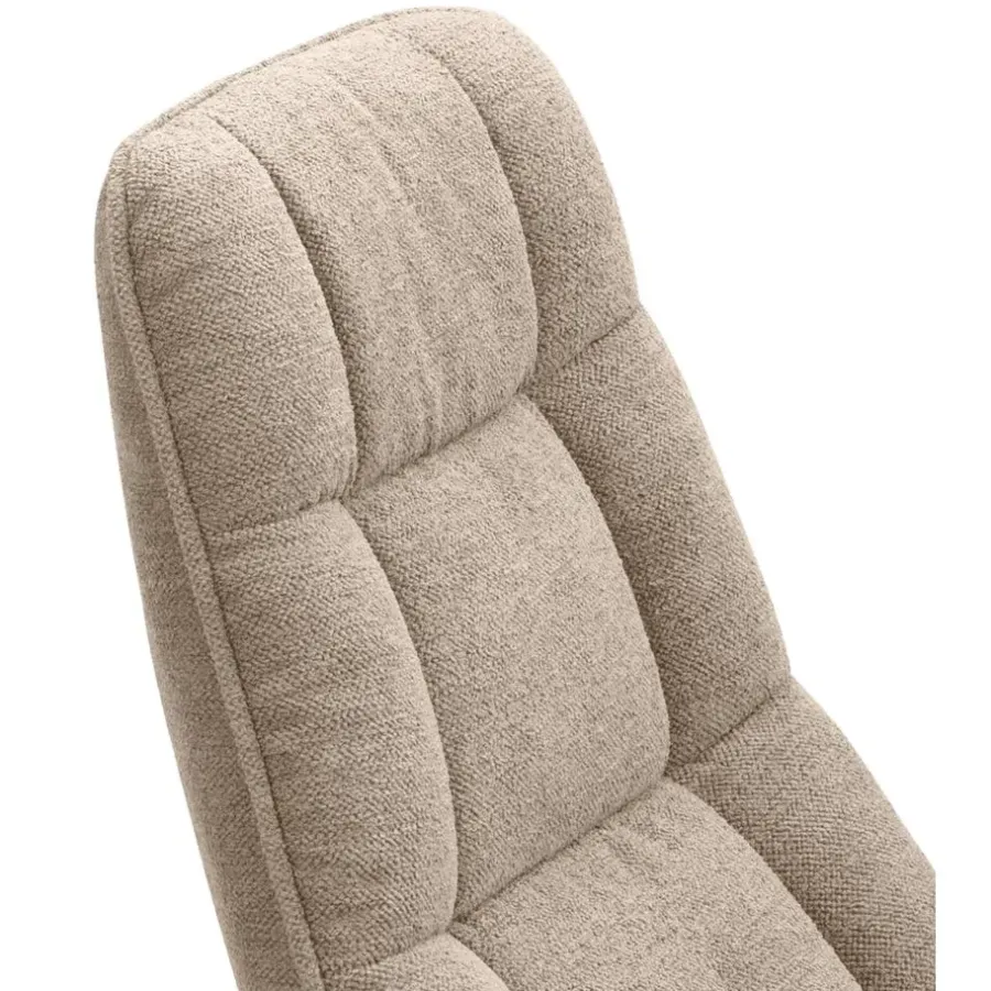 Fauteuils-Leen Bakker Draaifauteuil Emily - zand