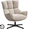 Leen Bakker Draaifauteuil Hidde - beige