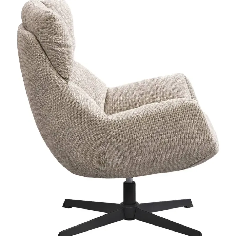Leen Bakker Draaifauteuil Hidde - beige