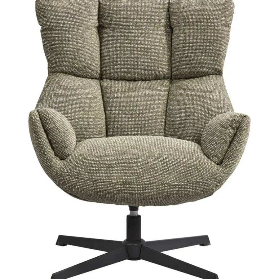 Leen Bakker Draaifauteuil Hidde - groen