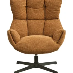 Fauteuils-Leen Bakker Draaifauteuil Hidde - terra