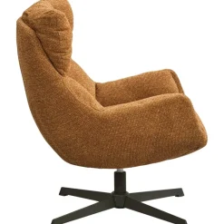 Fauteuils-Leen Bakker Draaifauteuil Hidde - terra