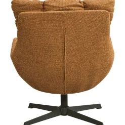 Fauteuils-Leen Bakker Draaifauteuil Hidde - terra