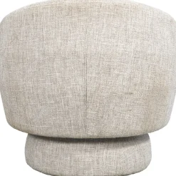 Fauteuils-Leen Bakker Draaifauteuil Lieve - beige