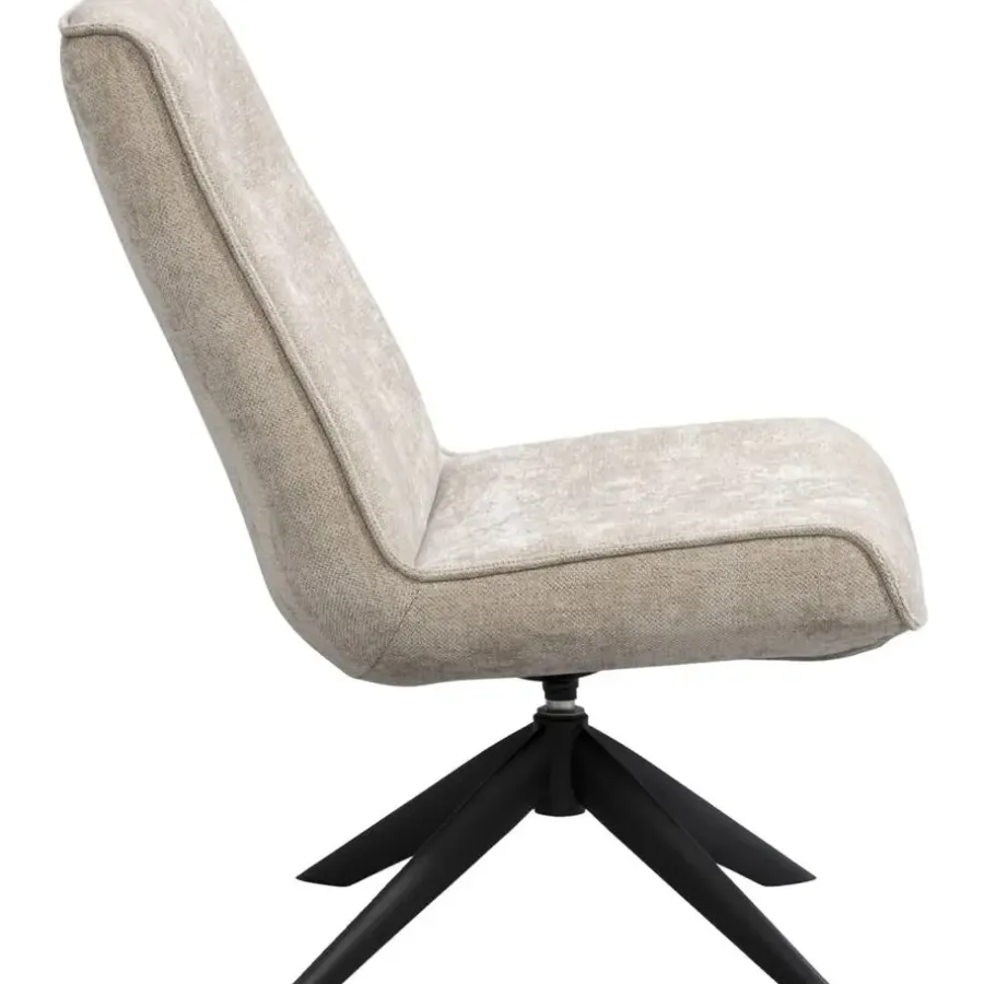 Fauteuils-Leen Bakker Draaifauteuil Nora - taupe