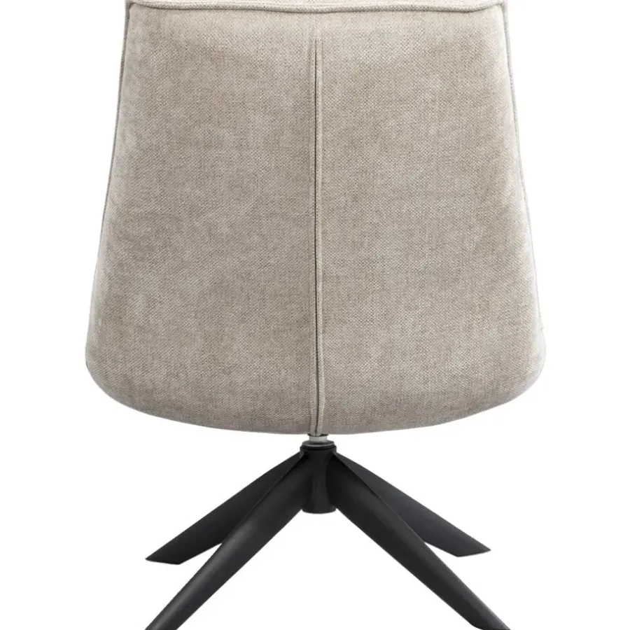 Fauteuils-Leen Bakker Draaifauteuil Nora - taupe