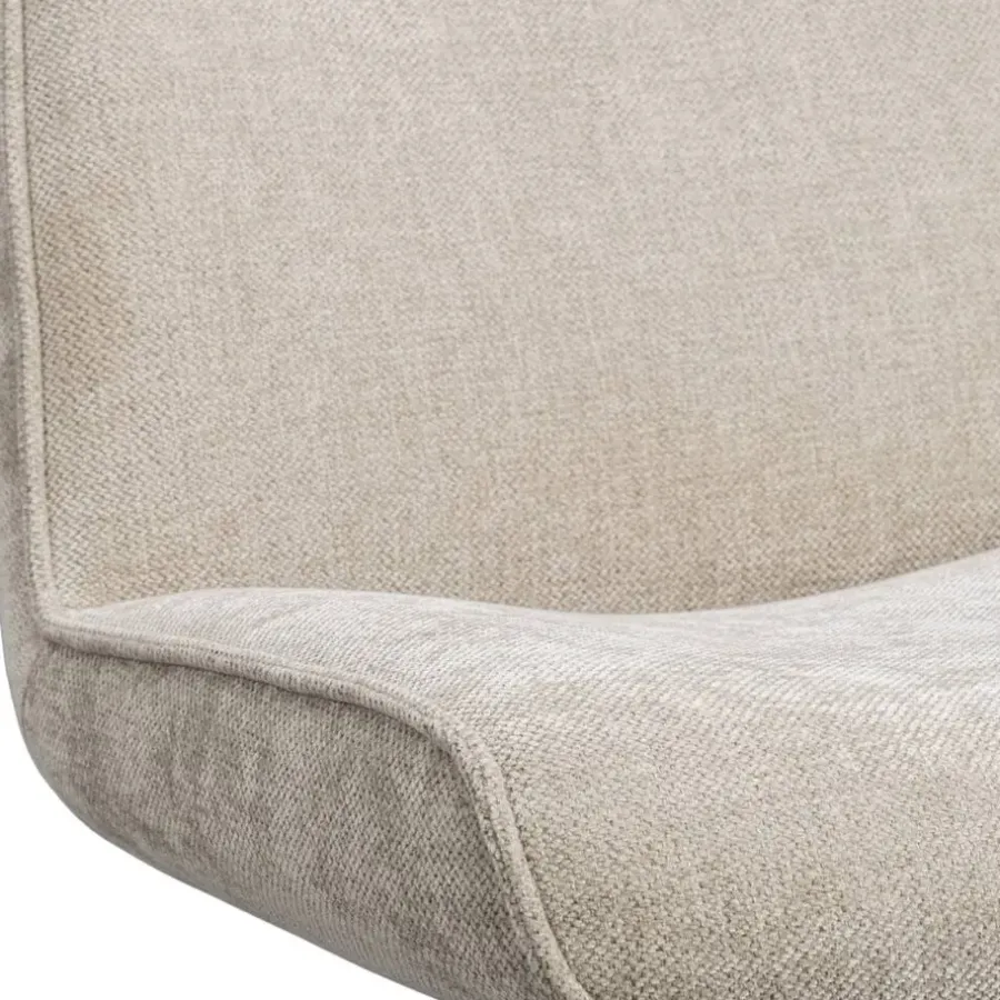 Fauteuils-Leen Bakker Draaifauteuil Nora - taupe