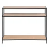 Leen Bakker Dressoir Jaxx - naturel/zwart - 79x100x35 cm