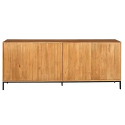 StarFurn Dressoir Naturel Hout - 210x45x85cm - Madison